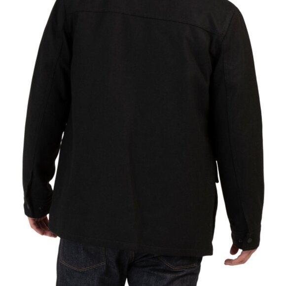 NEW GUESS Wool Blend Water Repellant Jacket Sangria for men 462tn - Picture 8 of 8